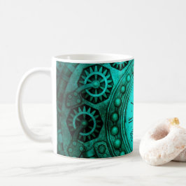 Taza De Café Reloj Steampunk