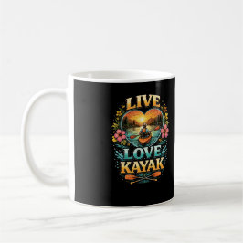 Taza De Café Remar hacia la puesta de sol