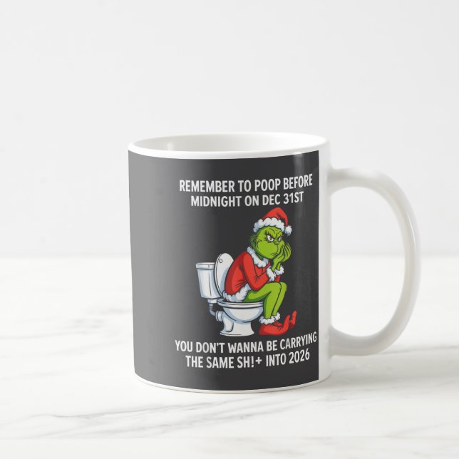 Taza De Café Remember To Op Before Midnight On Dec 31st Funny Q (Derecha)