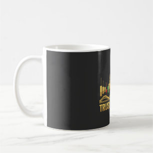 Taza De Café Remera de Mentalidad – Confía en la Tendencia para