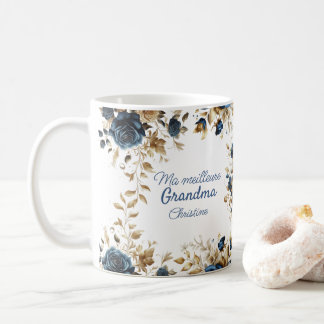 Taza De Café Remerciement fleurs