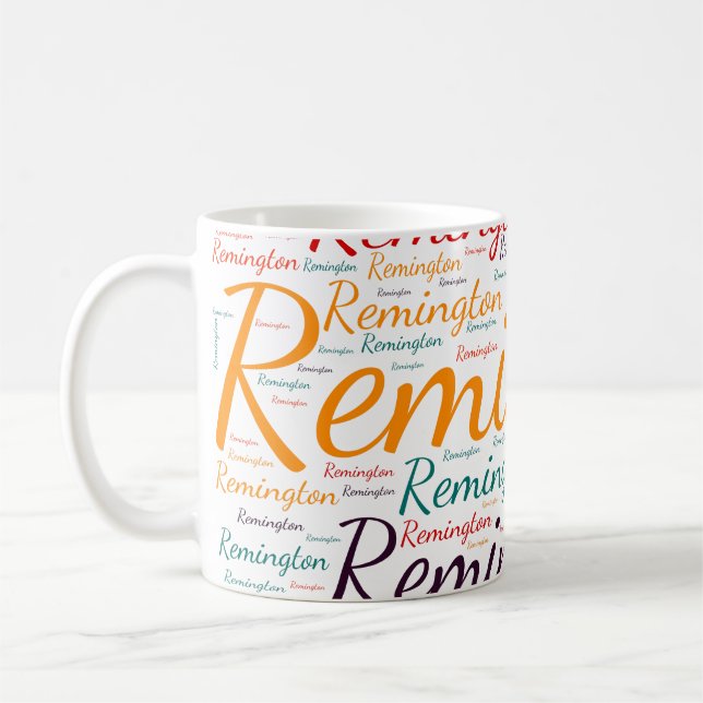 Taza De Café Remington (Izquierda)