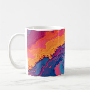 Taza De Café Remolino abstracto