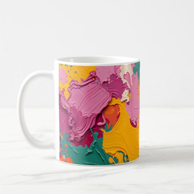 Taza De Café Remolino abstracto (Izquierda)