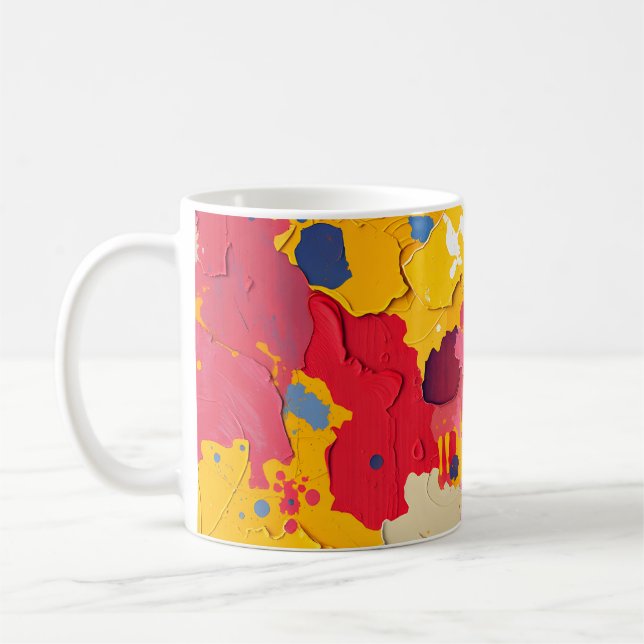 Taza De Café Remolino abstracto (Izquierda)