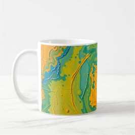 Taza De Café Remolino abstracto