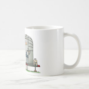 Taza De Café Remolque de campista de Avion