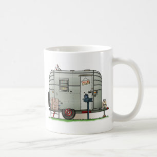 Taza De Café Remolque de campista de Avion