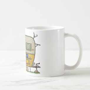 Taza De Café Remolque de campista de la hawaiana