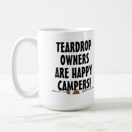 Taza De Café Remolque lindo del viaje del campista de la