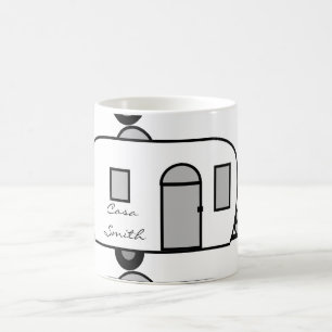Taza De Café Remolque redondeado Thunder_Cove del viaje