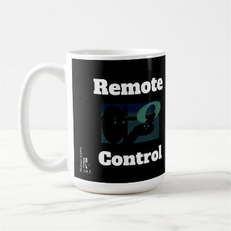 Taza De Café "Remote Control" SKULLNSKIN Grph by J.H. Thornton 