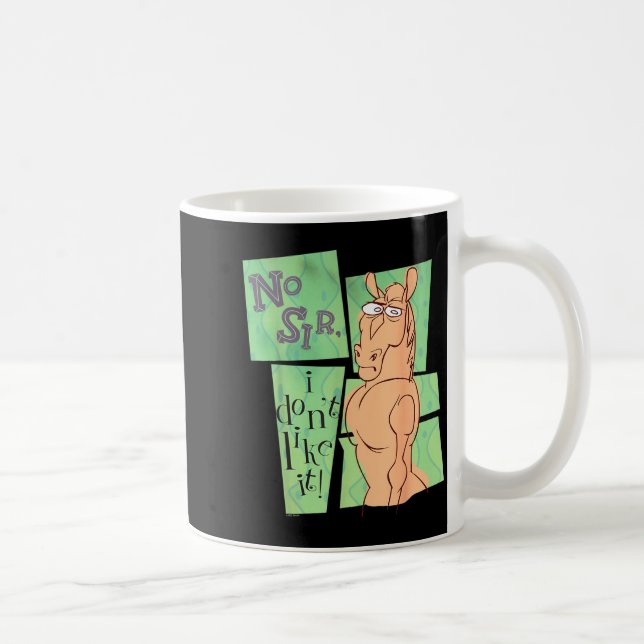 Taza De Café Ren &amp; Stimpy No Sir I Don’t Like It  (Derecha)