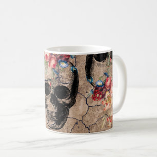 Taza De Café Renacimiento - Cránulos que brotan de polvo