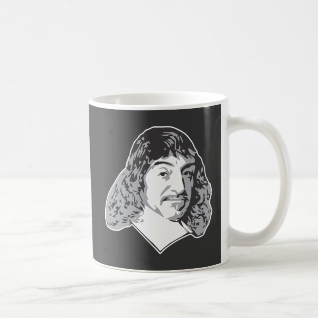 Taza De Café Rene Descartes (Derecha)