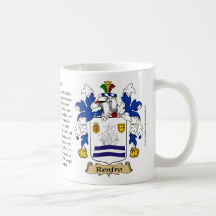 Taza De Café Renfro, el origen, el significado y el escudo