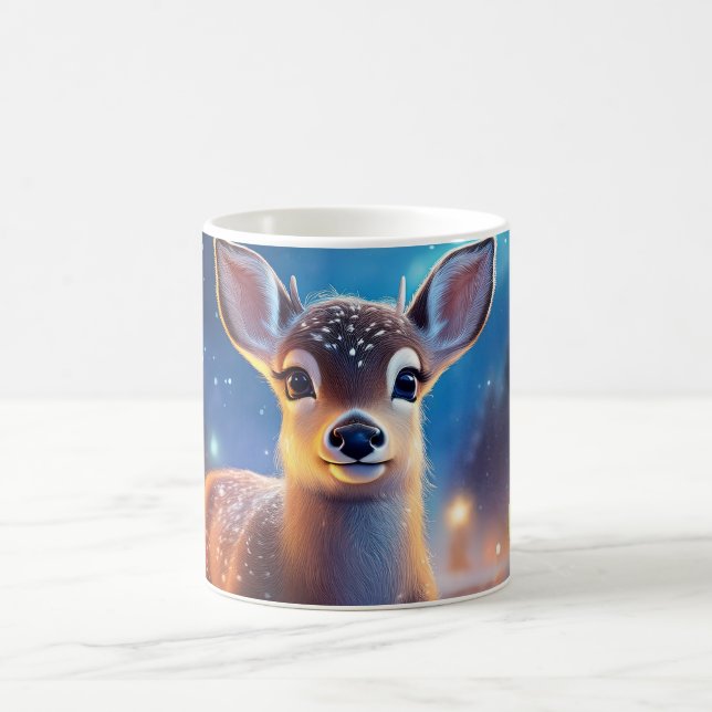 Taza De Café Reno con Feliz Navidad (Centro)