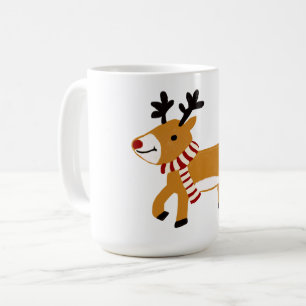 Taza De Café Reno de Navidad