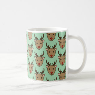 Taza de café Reno de Navidad