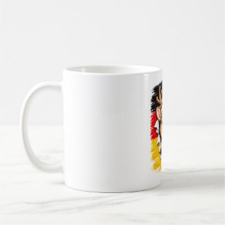 Taza De Café Reno de Navidad alemán
