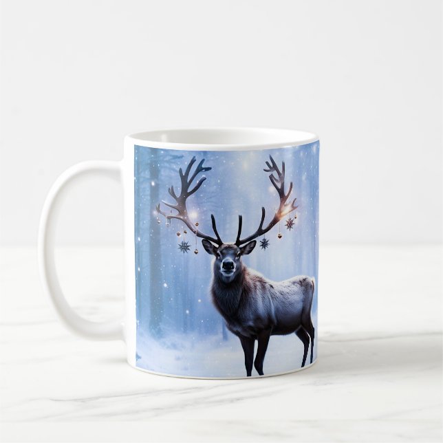 Taza de café Reno en Bosque Mágico (Izquierda)