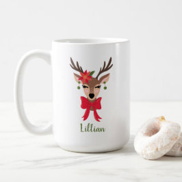 Taza De Café Reno Giratorio Personalizado