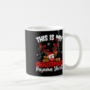 Taza De Café Reno Jugado Este Es Mi Navidad Pajamas Xmas F