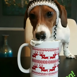 Taza De Café Reno sudoroso Dachshund Tea Coffee Mug