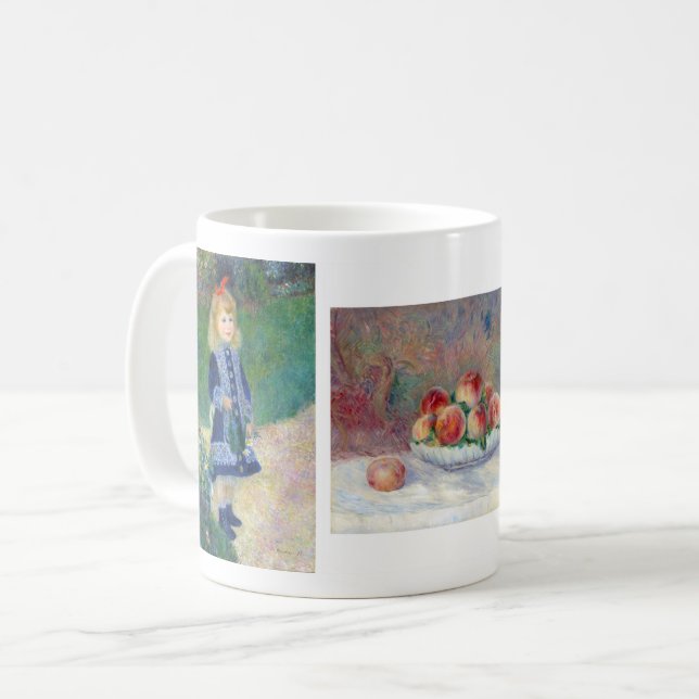 Taza De Café Renoir × 3作品 (Anverso izquierdo)