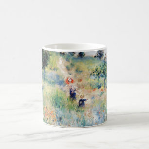 Taza De Café Renoir - Camino que conduce a través de hierba alt