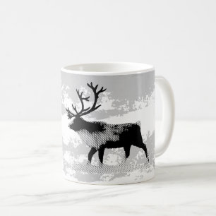 Taza De Café Renos en invierno