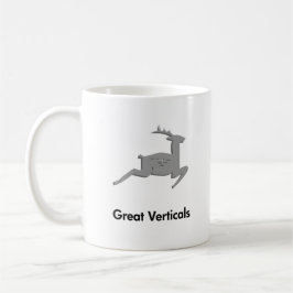 Taza De Café Renos Grandes Verticales
