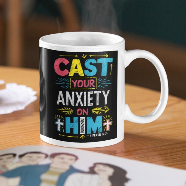 Taza De Café Renunciar a sus preocupaciones (Subido por el creador)