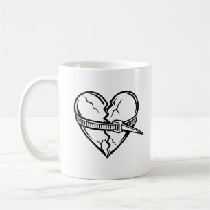 Taza De Café Reparación de Corazón Roto