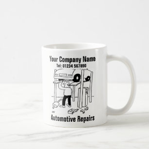 Taza De Café Reparaciones Automotrices