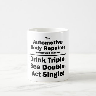 Taza De Café reparador del cuerpo automotriz