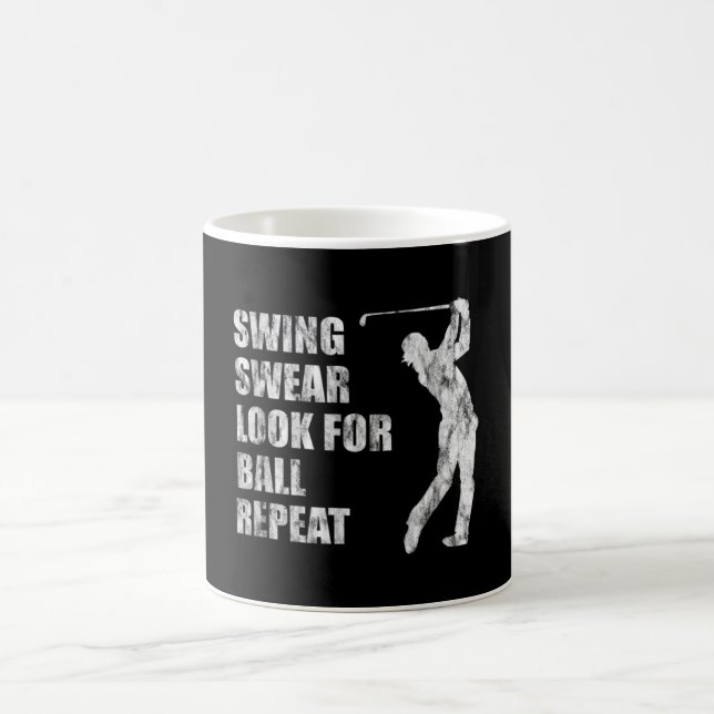 Taza De Café Repetición De Bola Con Barrido De Swing (Centro)