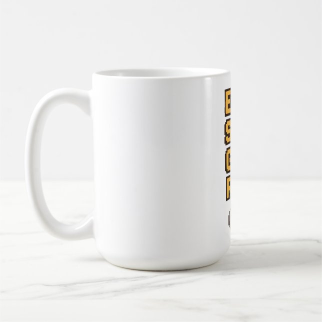 Taza De Café Repetición de juego de sueño de descanso - camiset (Izquierda)