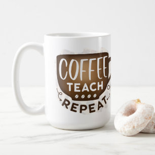Taza De Café Repetición de prueba de café