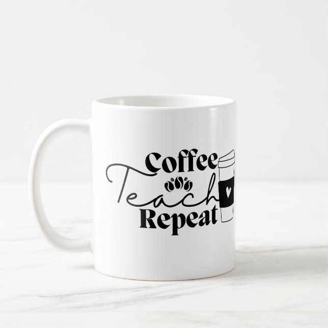 Taza De Café Repetición de prueba de café (Izquierda)