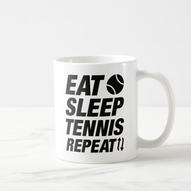 Taza De Café Repetición de sueño de descanso (Derecha)