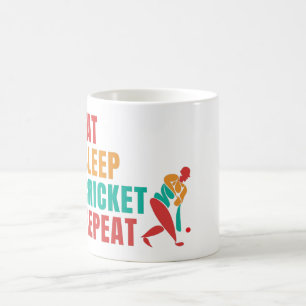 TAZA DE CAFÉ REPETICIÓN DEL CRICKET DE DORMIR - AMOR DEL CRICK