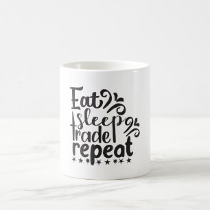 TAZA DE CAFÉ REPETIR EL COMERCIO DE SUEÑO GRANDE