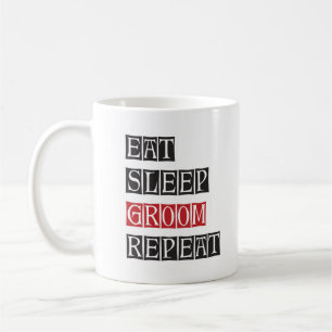 Taza De Café Repetir el crecimiento del sueño