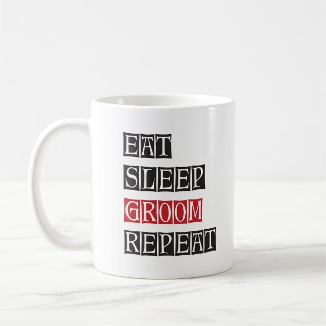 Taza De Café Repetir el crecimiento del sueño (Izquierda)