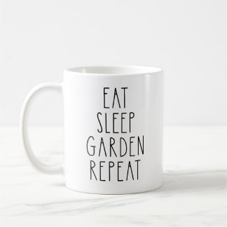 Taza De Café Repetir el Jardín de sueño 
