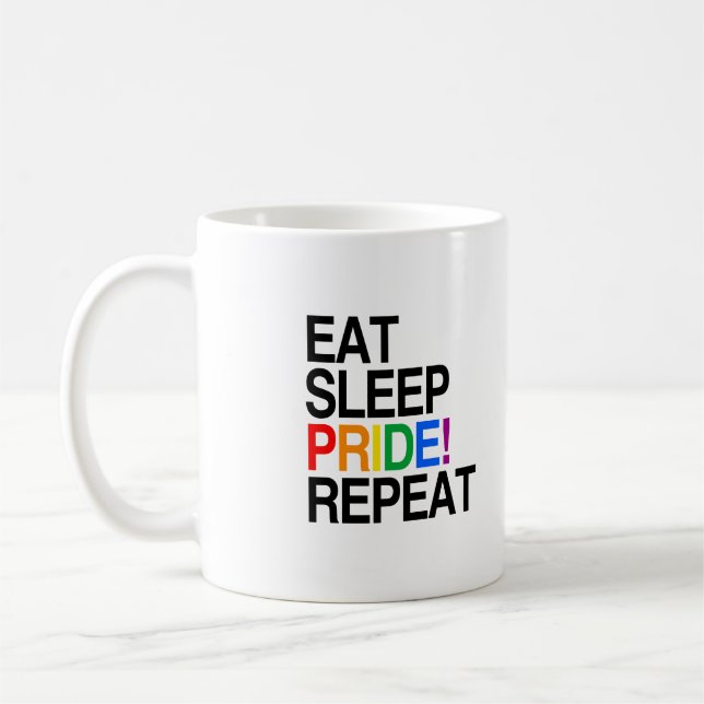 Taza De Café Repetir el Orgullo del Sueño (Izquierda)