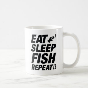 Taza De Café Repetir el sueño del pez