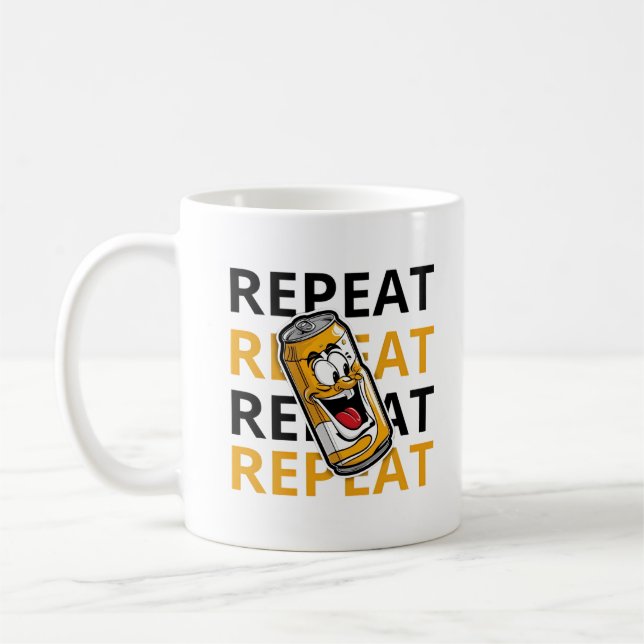 Taza De Café Repetir la cerveza (Izquierda)
