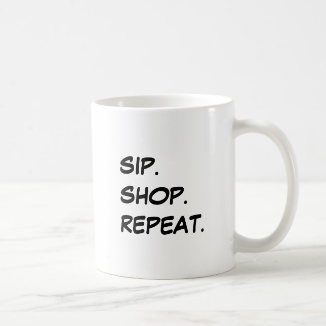 TAZA DE CAFÉ REPETIR LA TIENDA SIP (Derecha)